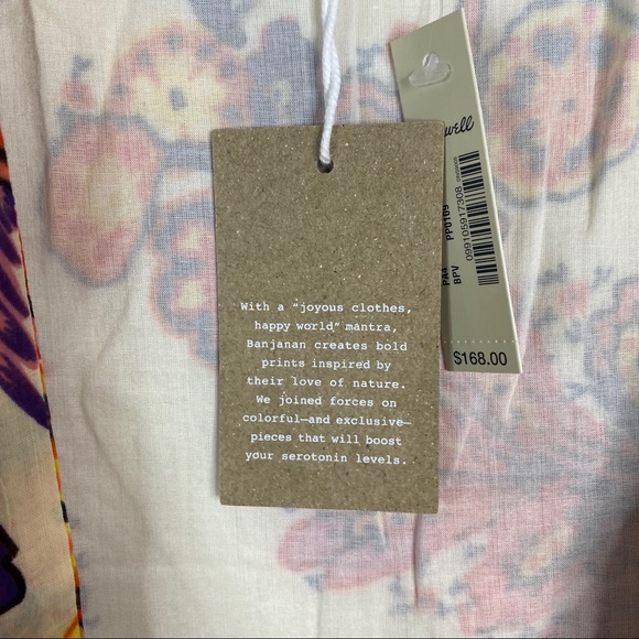 Madewell Banjanan Tropical Floral Wrap Midi Dress - Picture 12 of 14